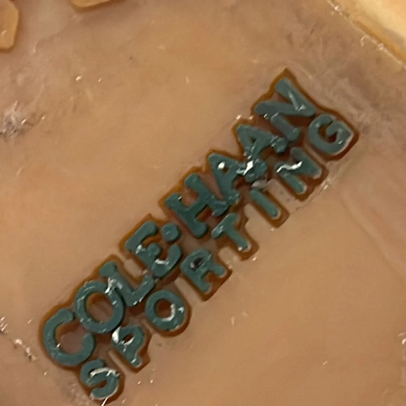 Vintage Cole Haan Sporting Woman's Suede Laceup Sneakers size 6.5 - Picture 15 of 16